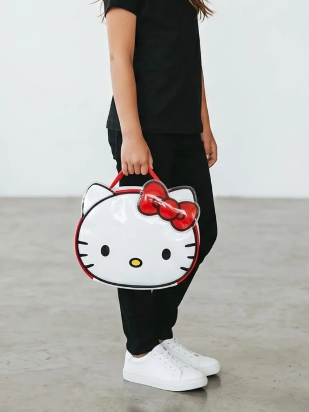 Hello Kitty‎ by Sanrio Lunchbox White Full Zip Around insulated